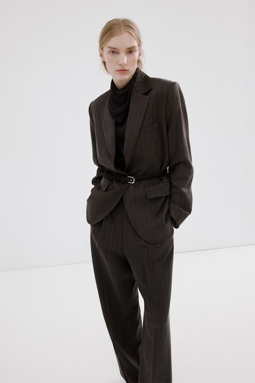 Trousers vbbali - dark brown