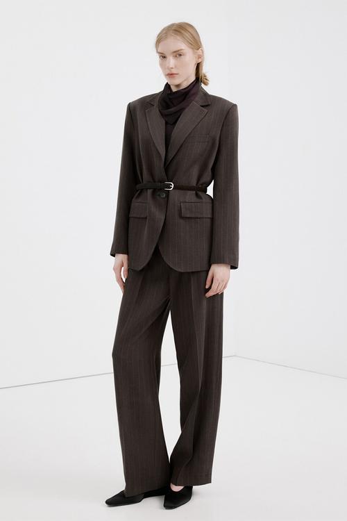 Trousers vbbali - dark brown