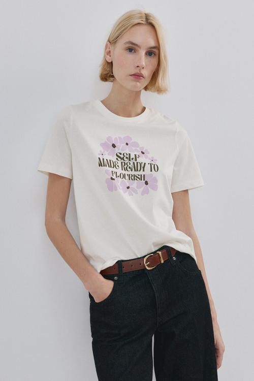 T-shirt ilustra - medium purple