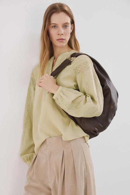 Blouse meia - green