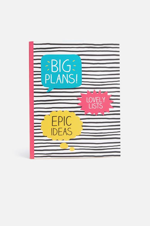 Big plans large jotter