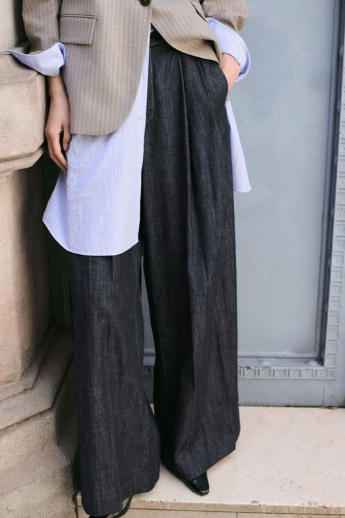 Trousers artemide - open blue