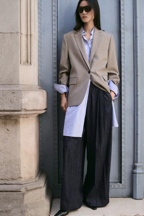 Trousers artemide - open blue