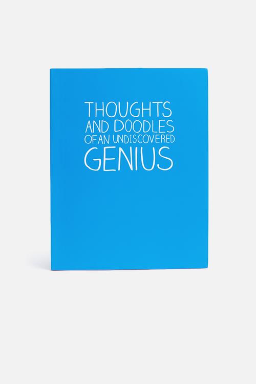 Thoughts & doodles large jotter