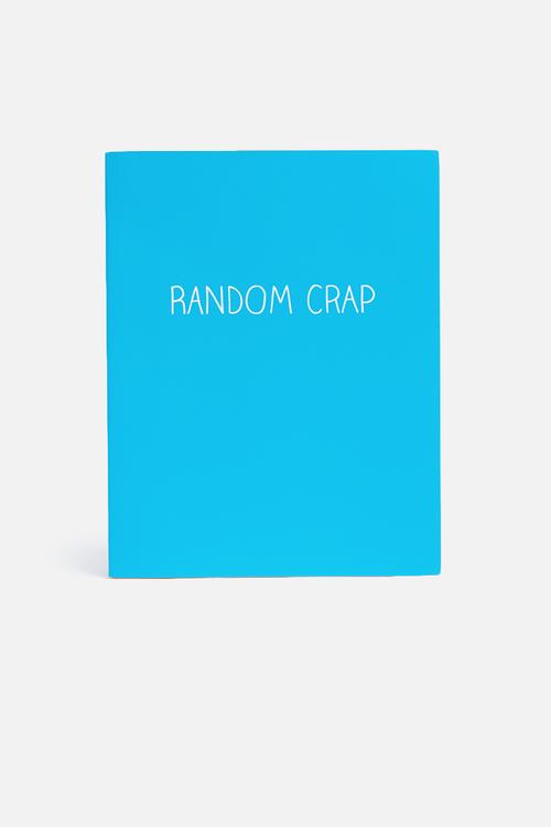 Random crap large jotter