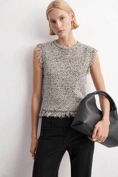 Top flequis - black