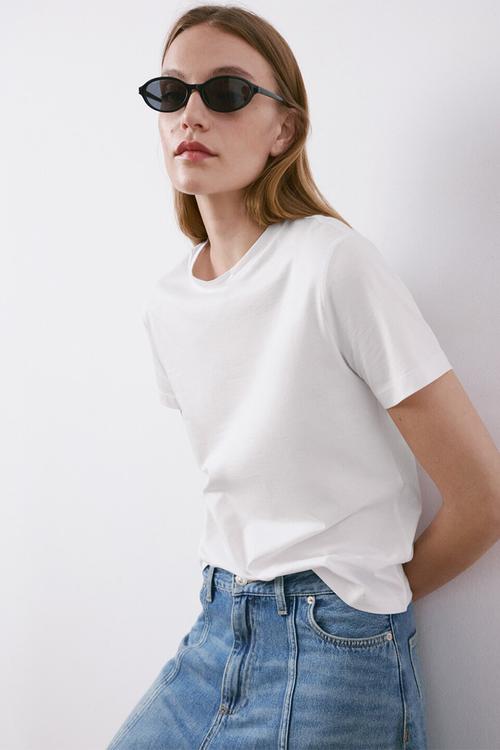 T-shirt chals- white