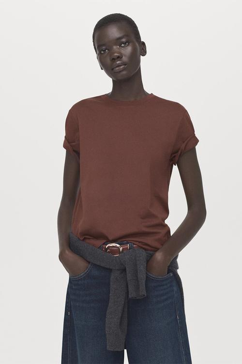 T-shirt chals- rust/copper