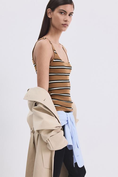 Top luko - dark brown