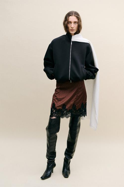 Skirt doty- brown