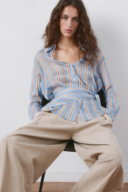 Shirt pamela - medium blue
