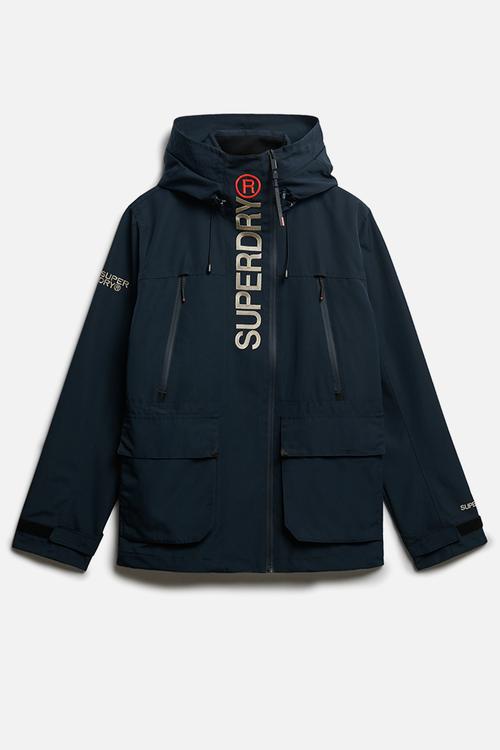 Hood ultimate emb windbreaker  - eclipse navy