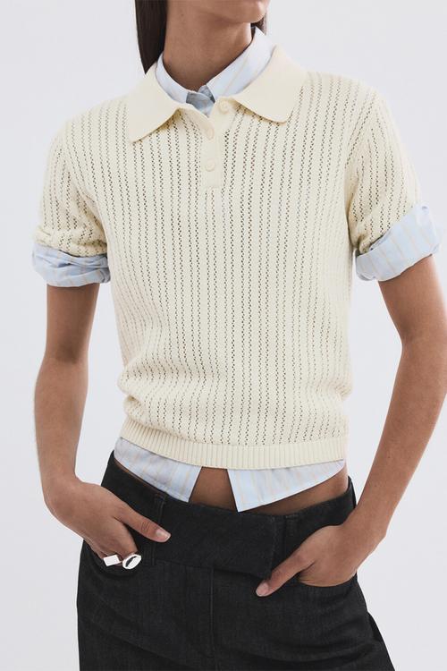 Sweater cannoli - light beige