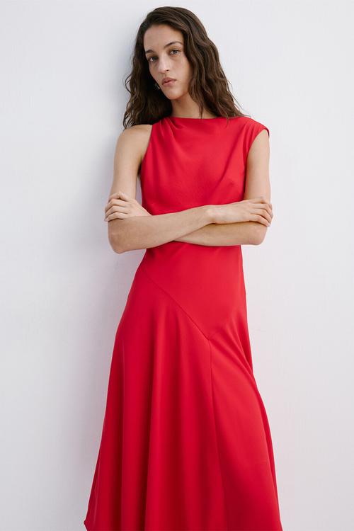 Dress taly - red