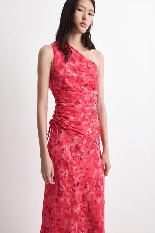 Dress unia - red