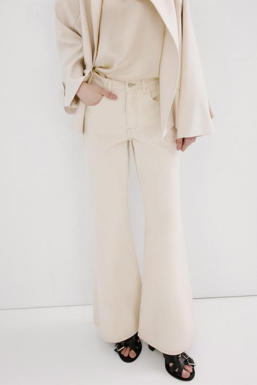 Jeans theita - light beige