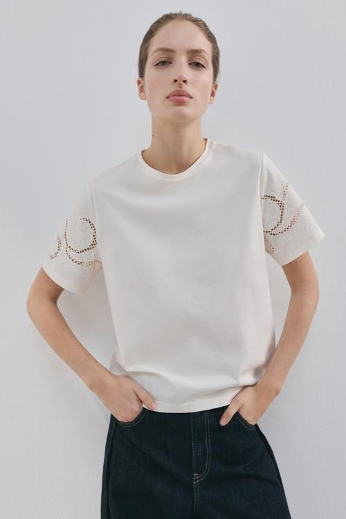 T-shirt petunia - light beige