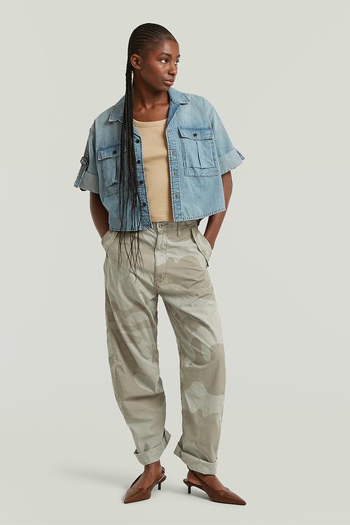 3D boyfriend pants wmn - lt orphus gd xl summer camo