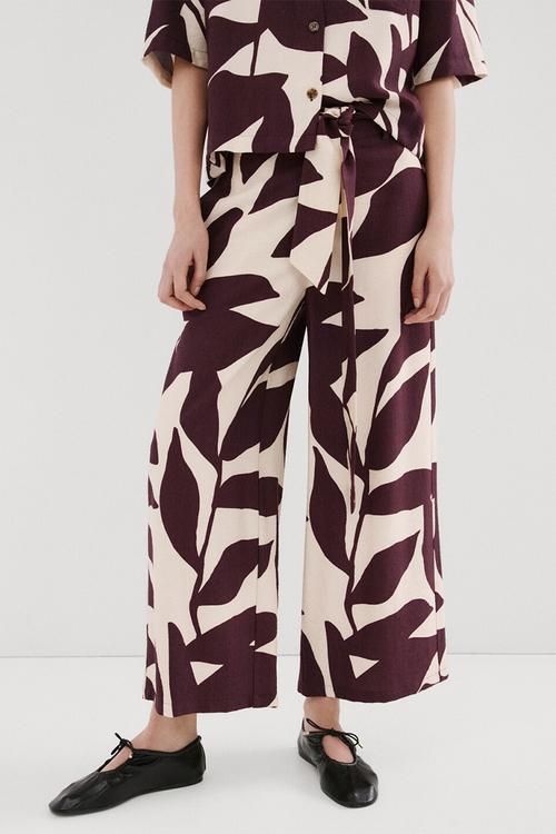 Trousers plumas - light beige