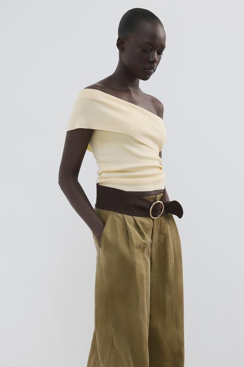 Top gabriete - light pastel yellow