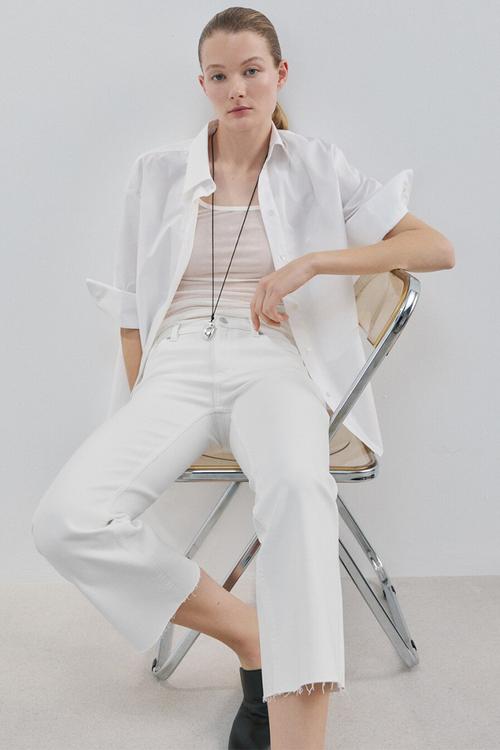 Jeans sienna - white