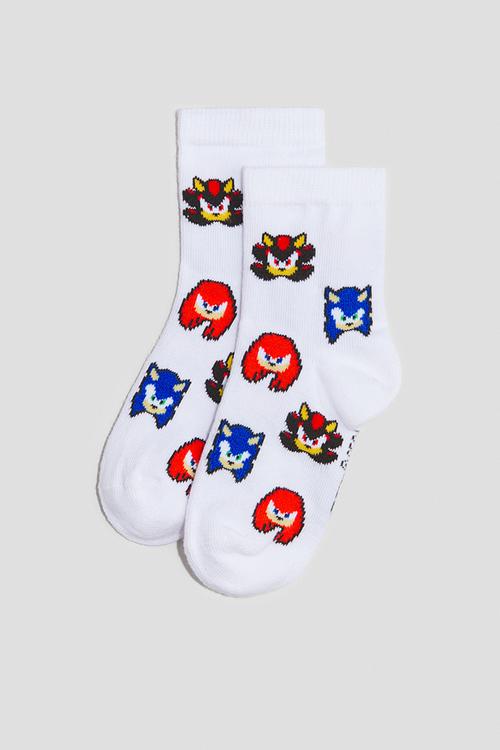 5-Pack patterned socks - blue/sonic the hedgehog