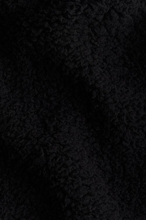 Teddy hoodie - black
