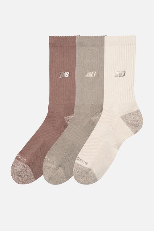 Active Premium Crew Sock 3Pk - brown