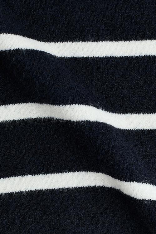 Jumper - navy blue/striped