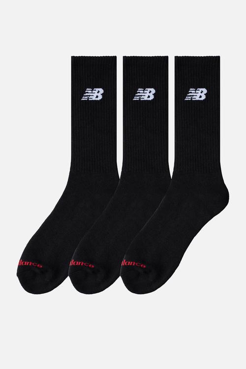 Everyday Crew Sock 3Pk - Black