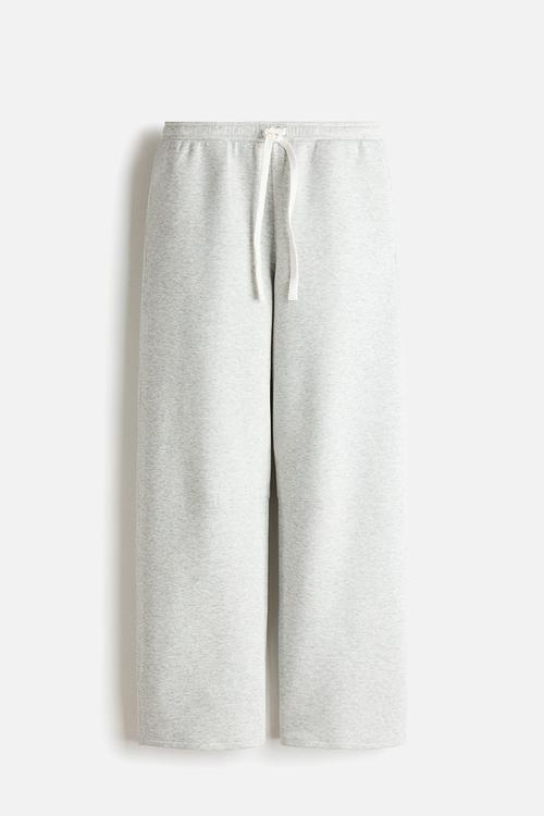Scuba barrel joggers - light grey marl