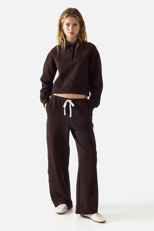 Scuba barrel joggers - dark brown