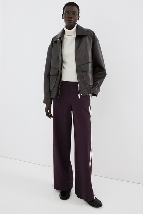 Trousers sophie- dark red