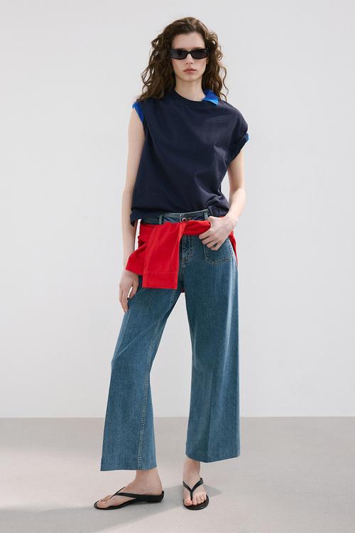 Jeans jessie  -  open blue