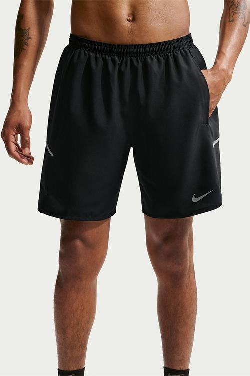Miler  Dri-FIT 7" Brief-Lined Running Shorts - Black/Black/Refl Silver