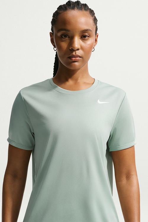 W Nk Df Rlgd Ss Tee - Steam/White