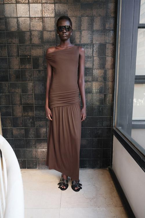 Dress suri - brown