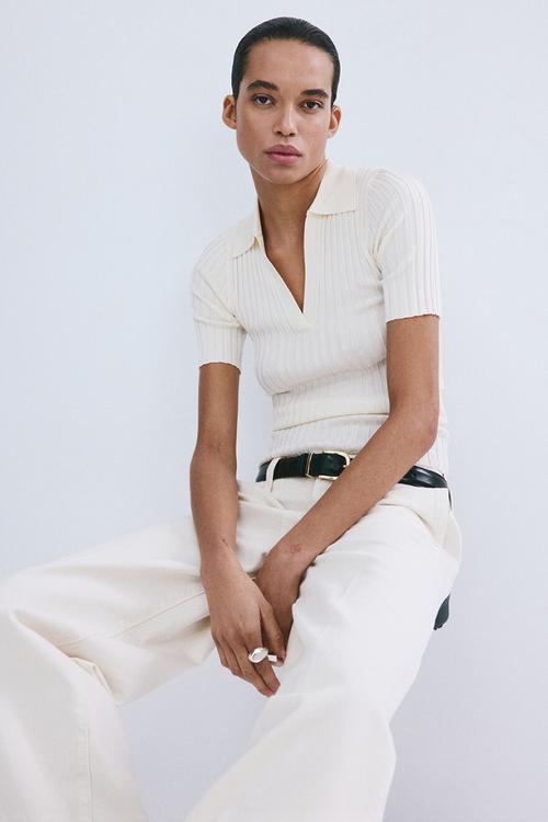 Sweater lope - light beige