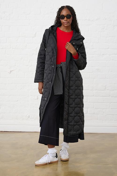 The Multiway Maxi Puffer - Black