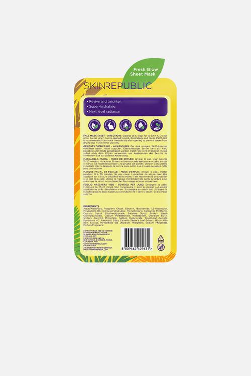 Hydrate + Glow Vitamin C Parrot Face Mask Sheet