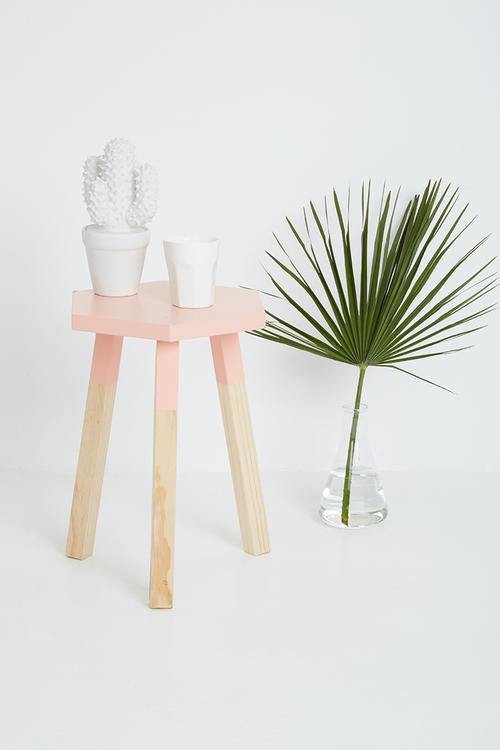 Hexagon stool