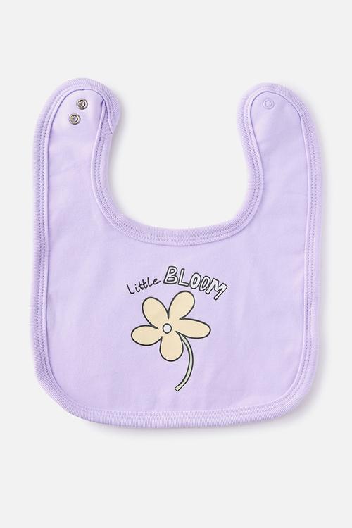The Baby Bib - Vintage Lilac/Little Bloom