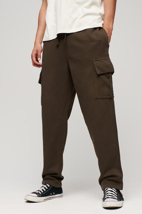 Relaxed Cargo Joggers - Dusk Brown