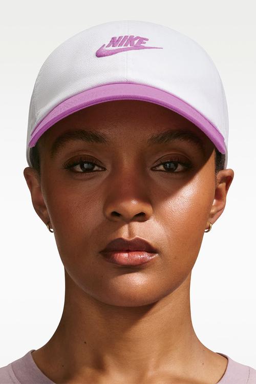 Unstructured Futura Wash Cap - White/Magenta