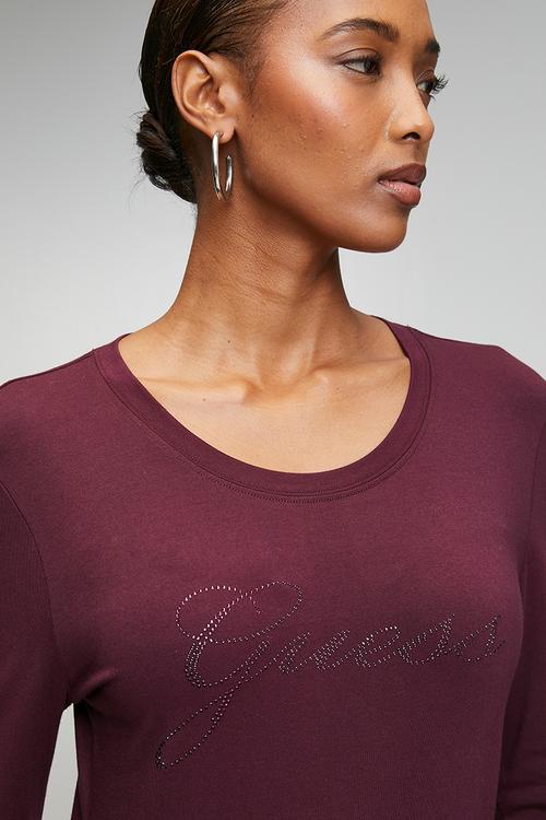 Lds Script  Ls Top - Regal Plum