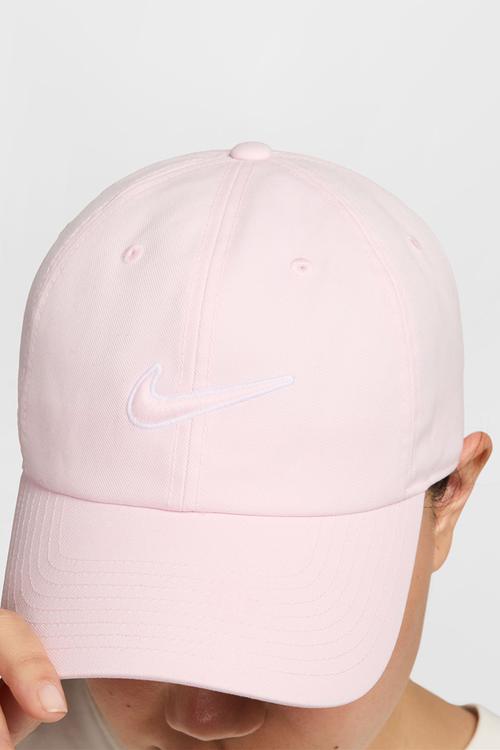 Unstructured Swoosh Cap - Pink