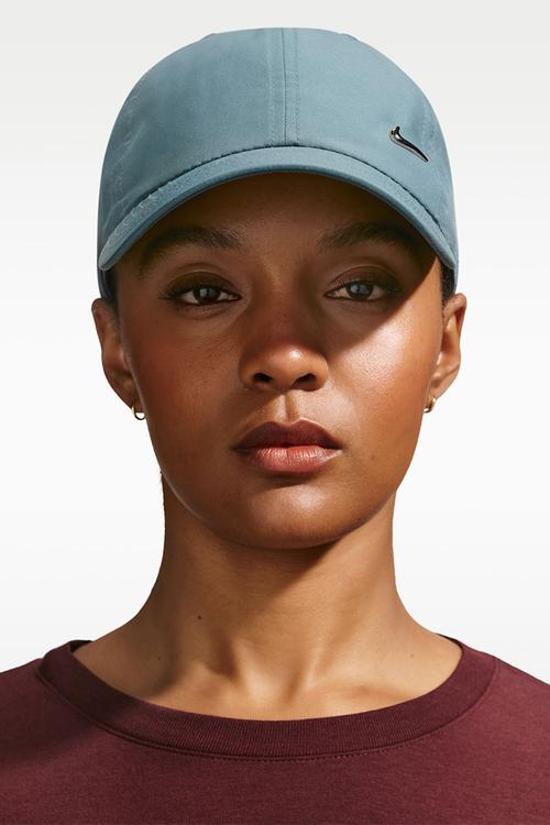 Nike Dri-FIT Club Unstructured Metal Swoosh Cap - Mineral Slate