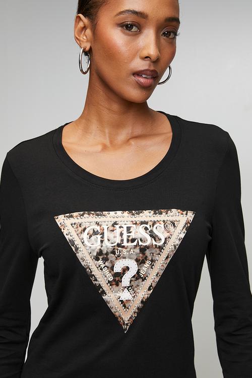 Ls Cn Leo Triangle Tee - Jet Black A996