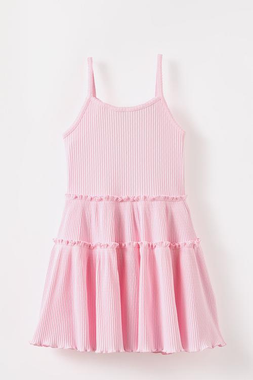 Ivy Sleeveless Dress - Tea Party Pink