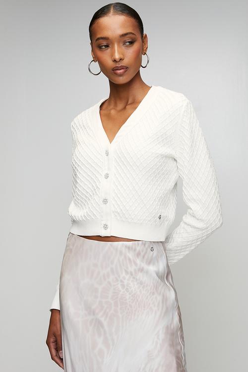 カーディガン Carina seethrough cardigan Cardigan with Button Closure | | Carina Wear – Carina - كارينا